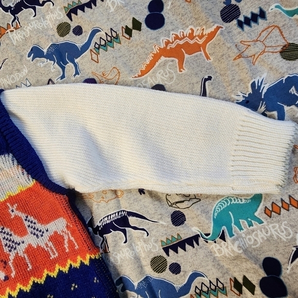 Vintage Boys Zipdown Sweater 12 Months - Picture 4 of 8